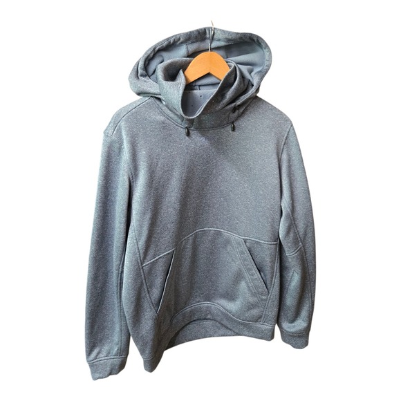 AFTCO Reaper Technical Fleece Hoodie MEDIUM Blue Neck Gaiter Fishing - Picture 1 of 5